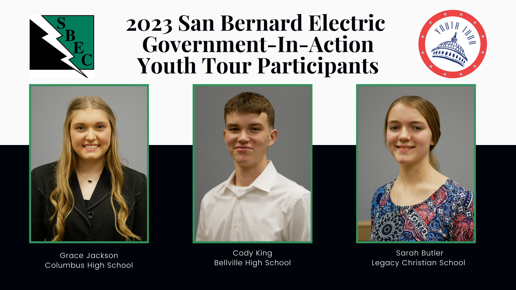 Youth Tour Winners Selected 