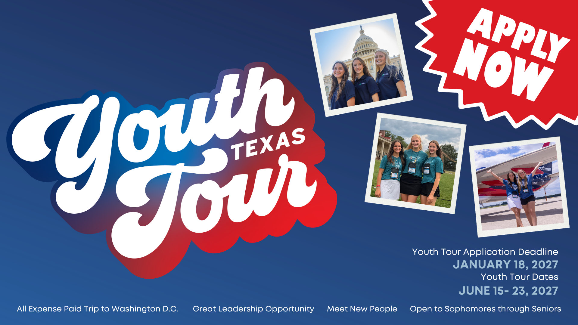 2027 Youth Tour 