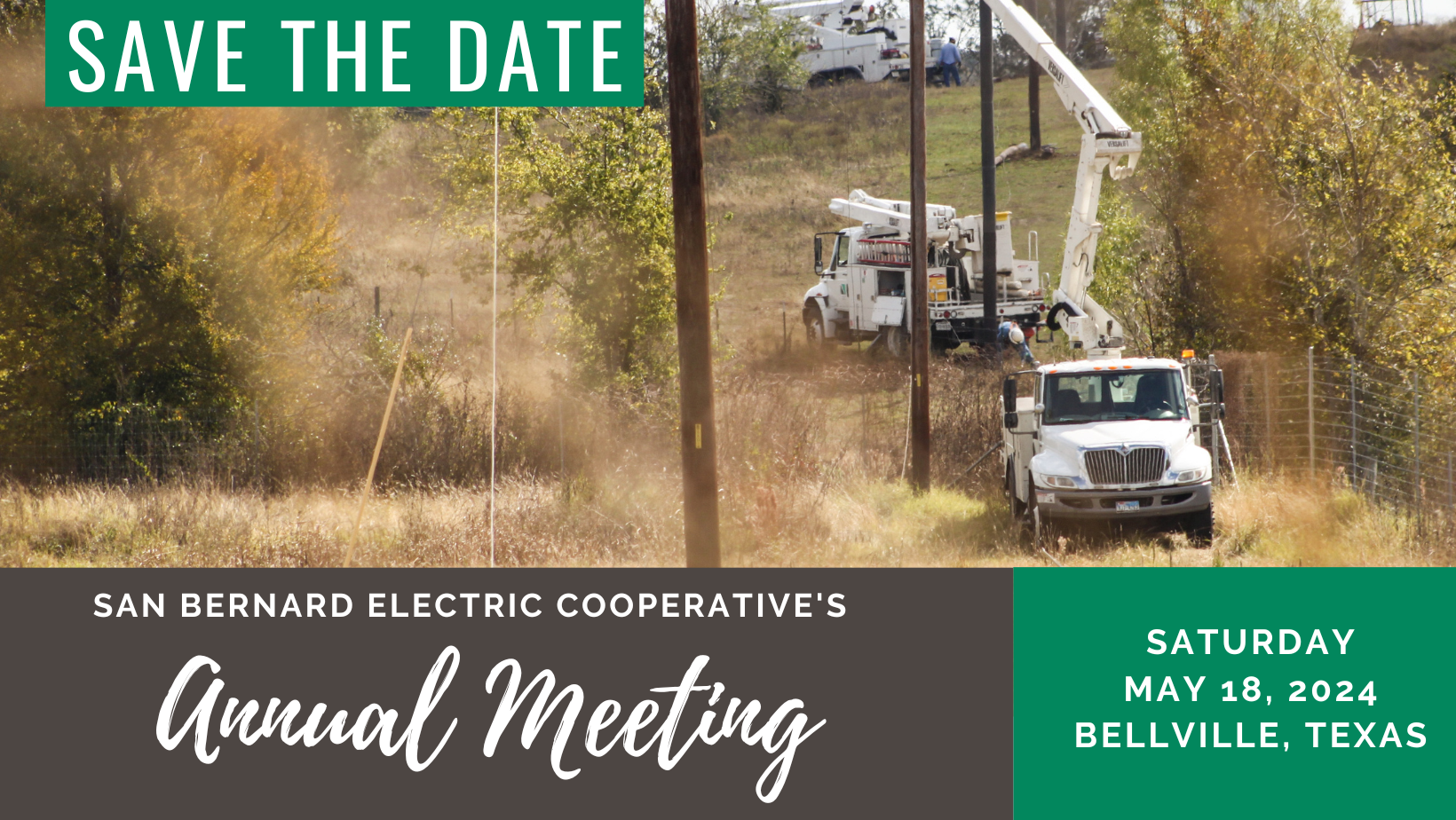 Annual Meeting Save the Date