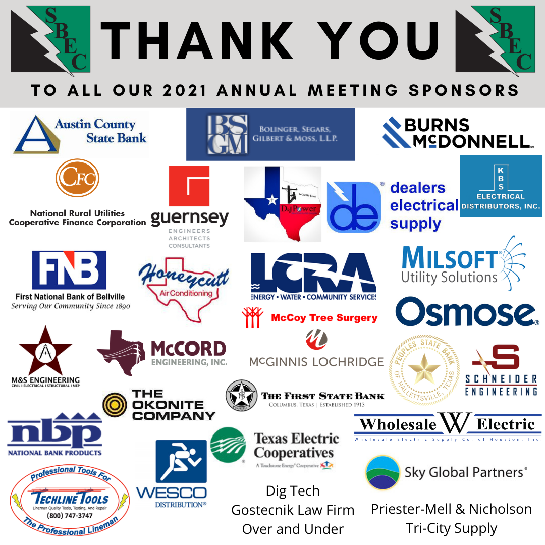 2021 Annual Meeting Sponsors