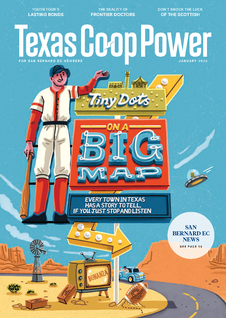2026 January Texas Co-Op Magazine Cover